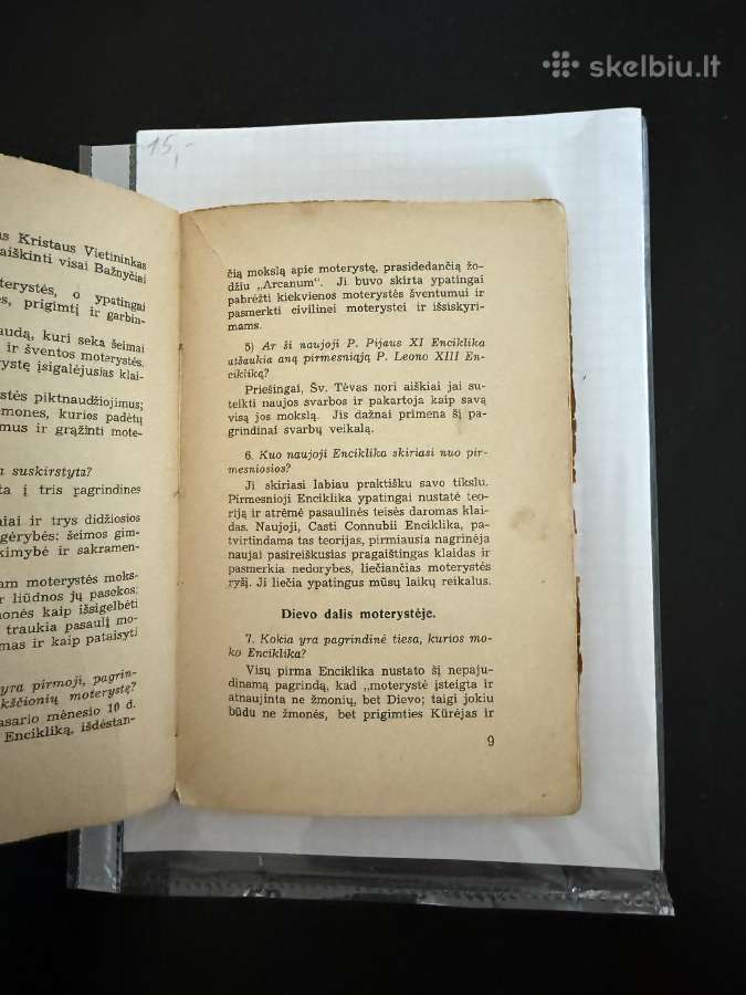 Krikščionių Moterystės katekizmas 1937 m. - nuotraukos Nr. 3