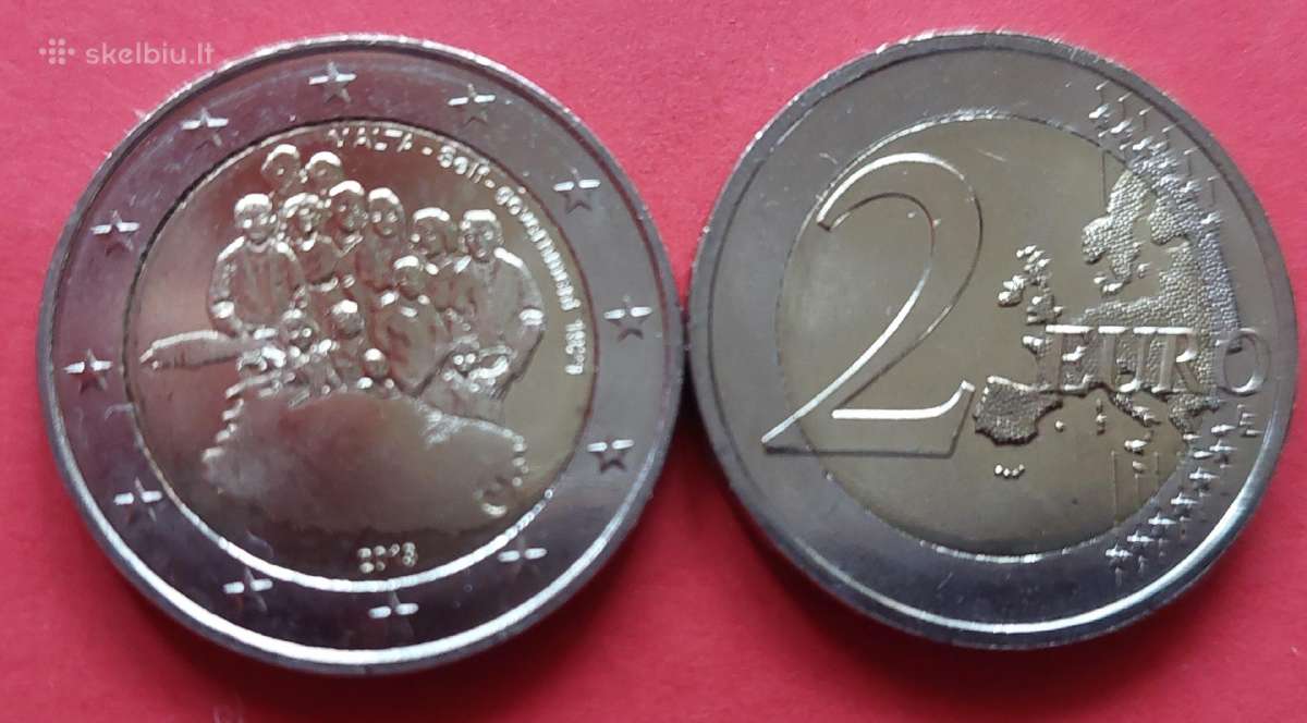 Malta 2013m.2 € Savivaldos konstitucija Unc