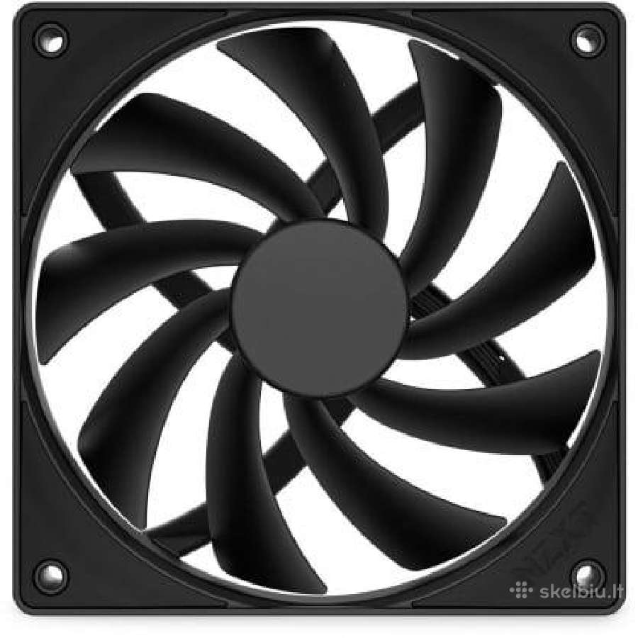 2x Nzxt F120q 120 mm ventiliatoriai