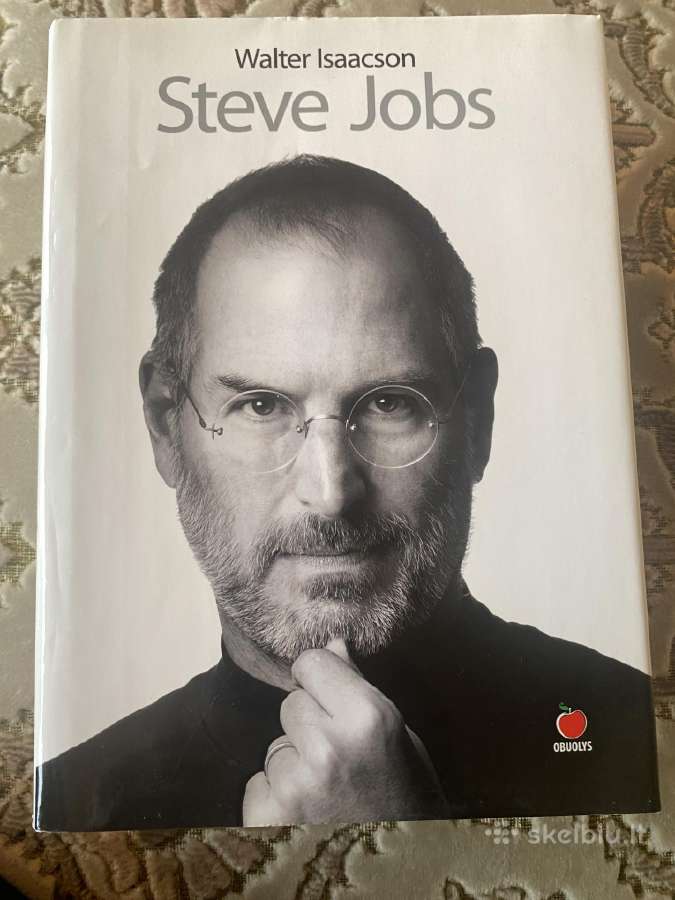 Knyga Steve Jobs
