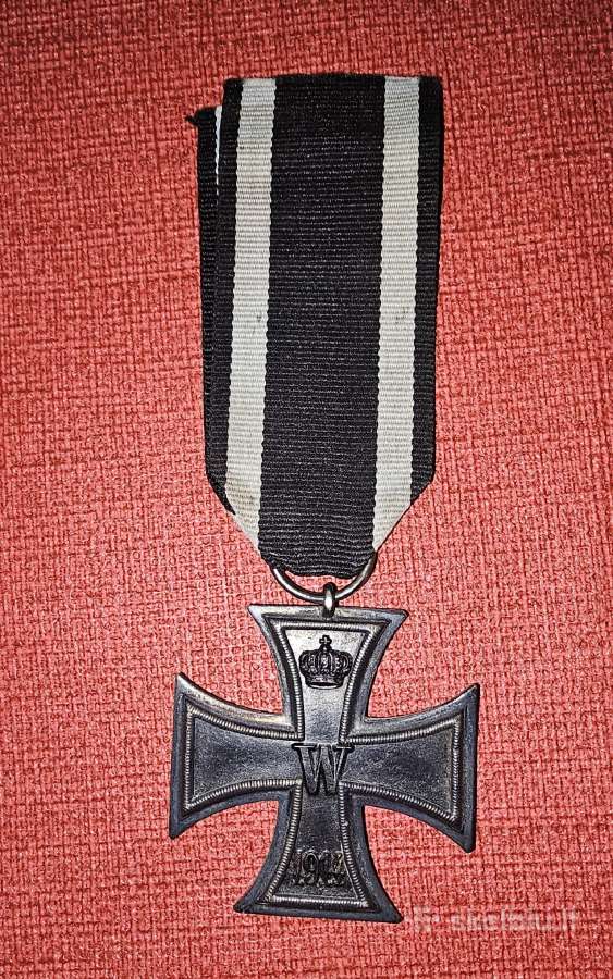 II - OS klasės geležinis kryžius.