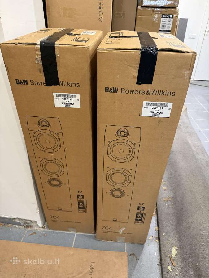 Bowers&wilkins 704 grindinės garso kolonėlės - nuotraukos Nr. 2