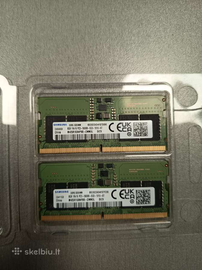 16gb Ddr5 sodimm 5600 - Skelbiu.lt