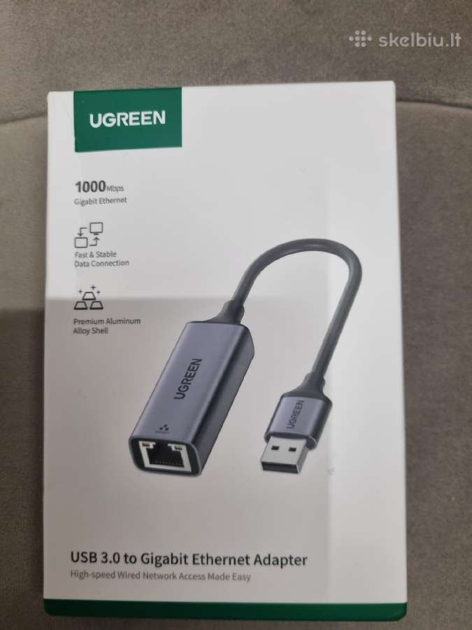Ugreen Usb 3 1000 Mbps adapteris