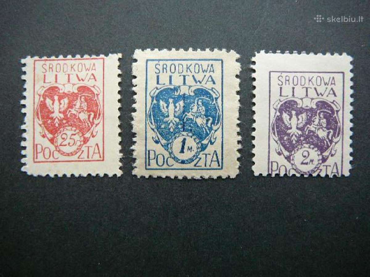 Vidurio Lietuva 1920 svarus vlt1/3sa
