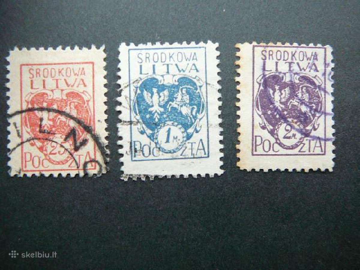 Vidurio Lietuva 1920 antsp. vlt1/3aa