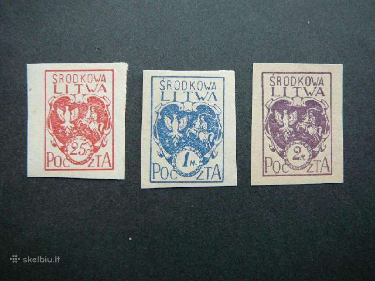 Vidurio Lietuva 1920 svarus vlt1/3sb