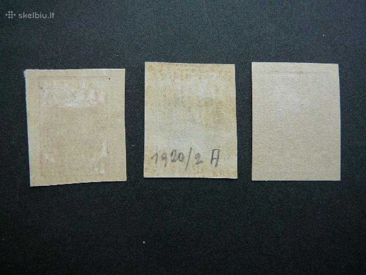 Vidurio Lietuva 1920 svarus vlt1/3sb - nuotraukos Nr. 2