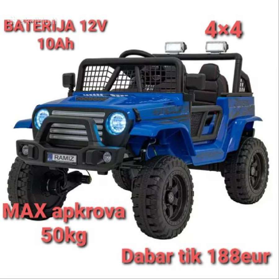 Super Kaina Off Road 4x4 Sport Mėlynas