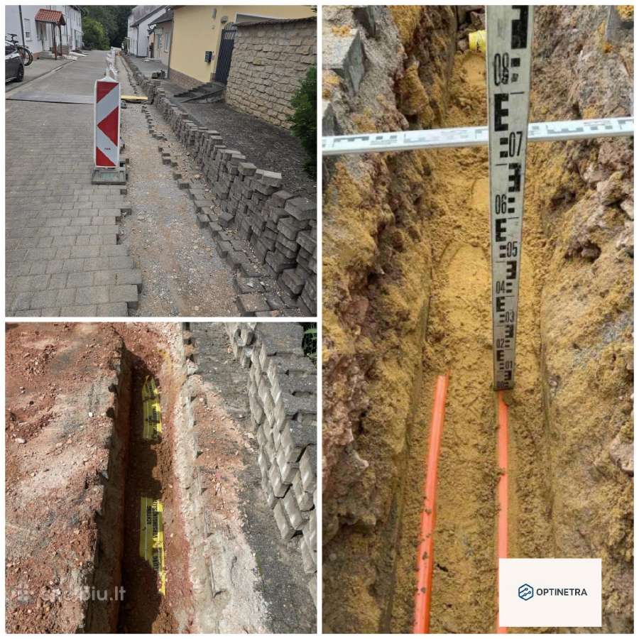 Ieškomi subrangovai Ftth projektui Vokietijoje