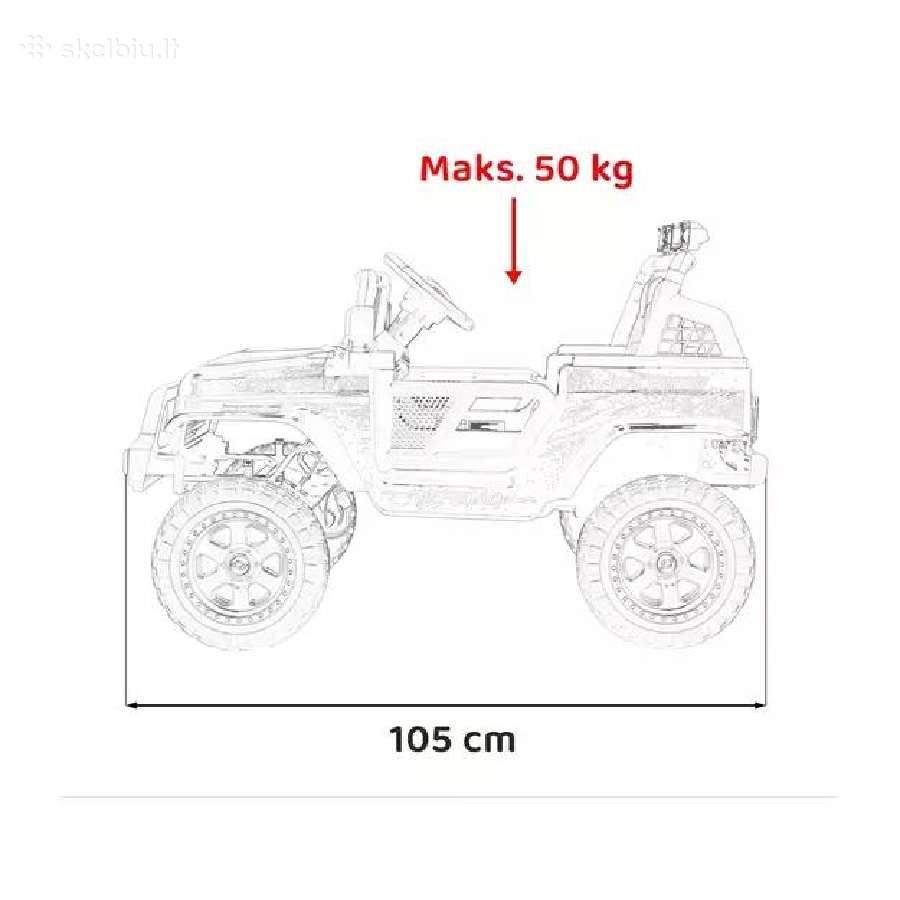Super Kaina Off Road 4x4 Sport Mėlynas - nuotraukos Nr. 2