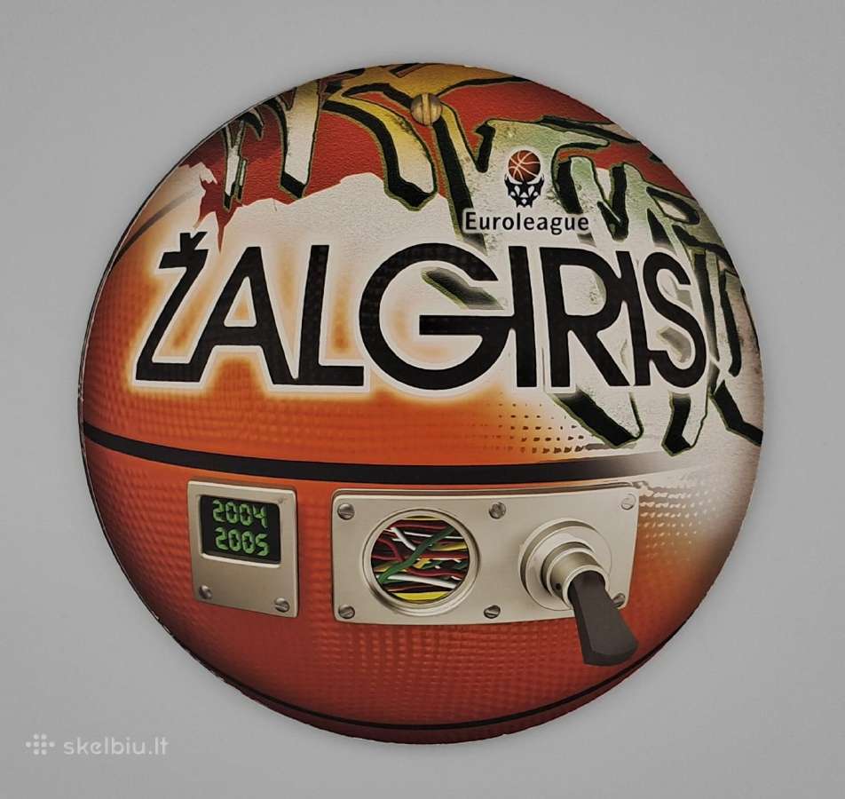 Bc Žalgiris kamuolio formos knygelė su parašais - nuotraukos Nr. 2