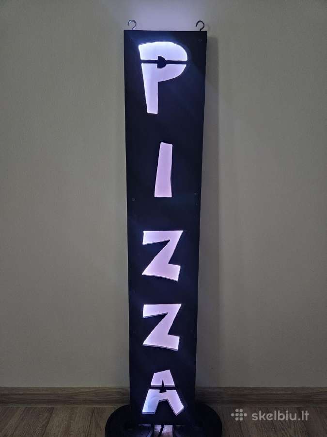 Pizza šviečiantis logotipas - nuotraukos Nr. 14