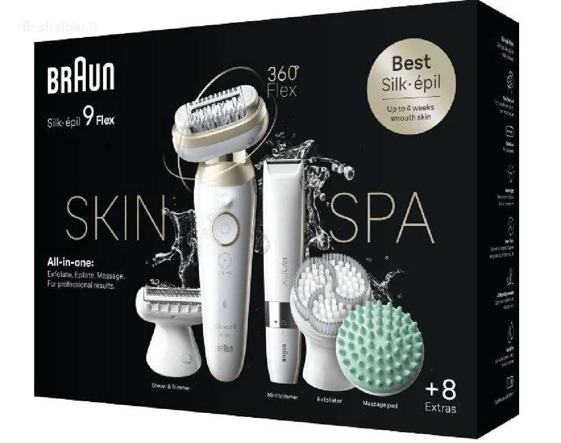 Braunepiliatorius Braun Silk-epil 9 3D Flex