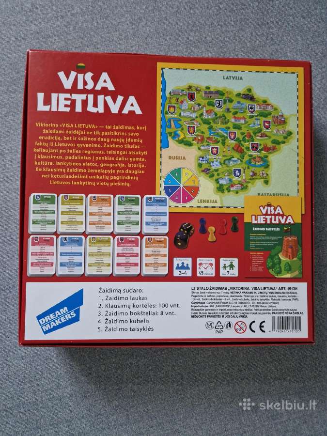 Stalo žaidimas Visa Lietuva - nuotraukos Nr. 2