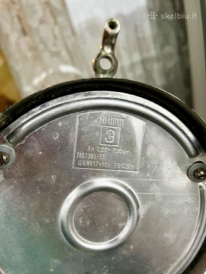 Elektrinis retro samovaras (3 L, 1969 m.) – dekoru - nuotraukos Nr. 3