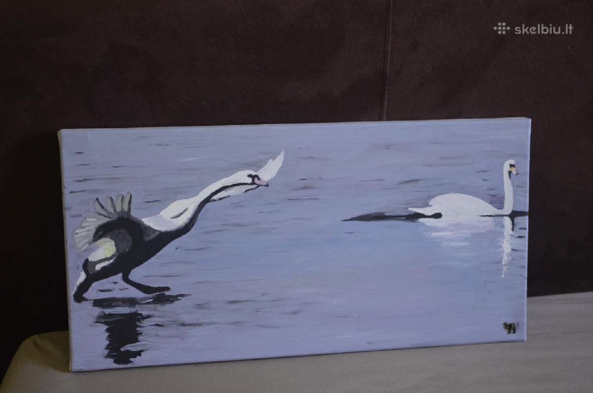 Paveikslas Gulbes 25x50