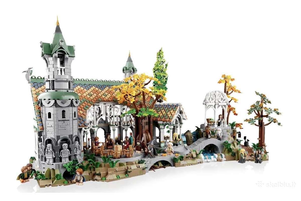 Lego Rivendel ir dvi pilis 13000 dalių