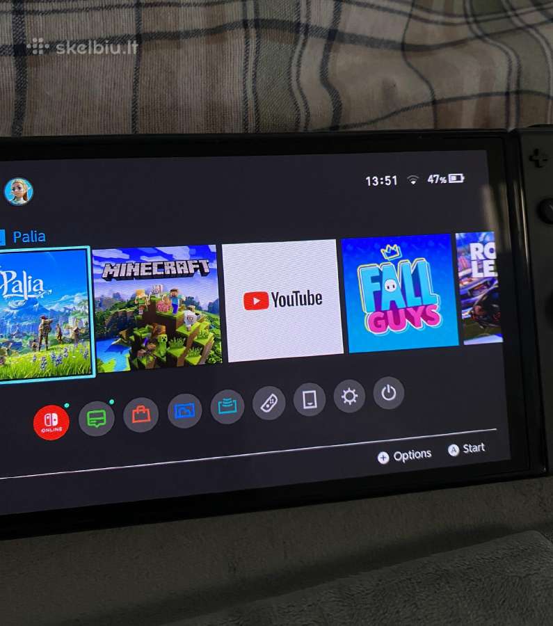 Nintendo switch oled - nuotraukos Nr. 2