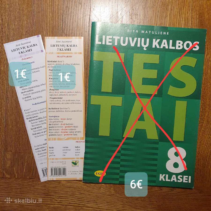 Lietuvių kalba 7 klasei, 8 klasei, 9 klasei, 10 kl - nuotraukos Nr. 3