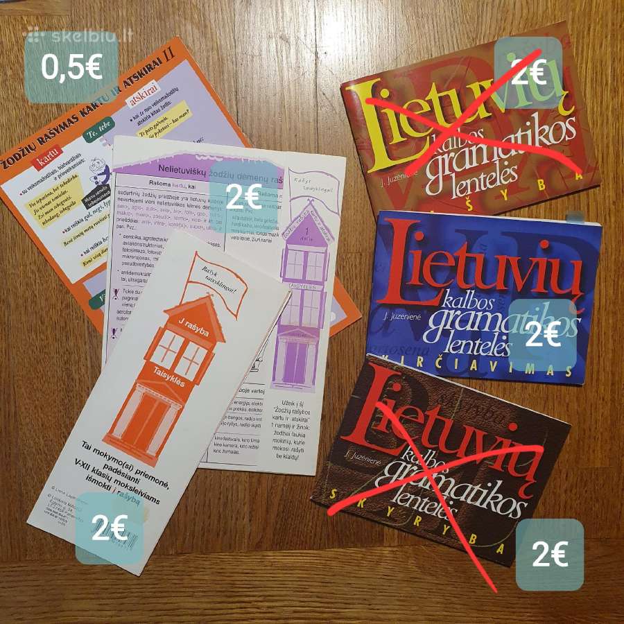 Atlasai, atmintukai, uždavinynai, vadovėliai 10-12 - nuotraukos Nr. 3