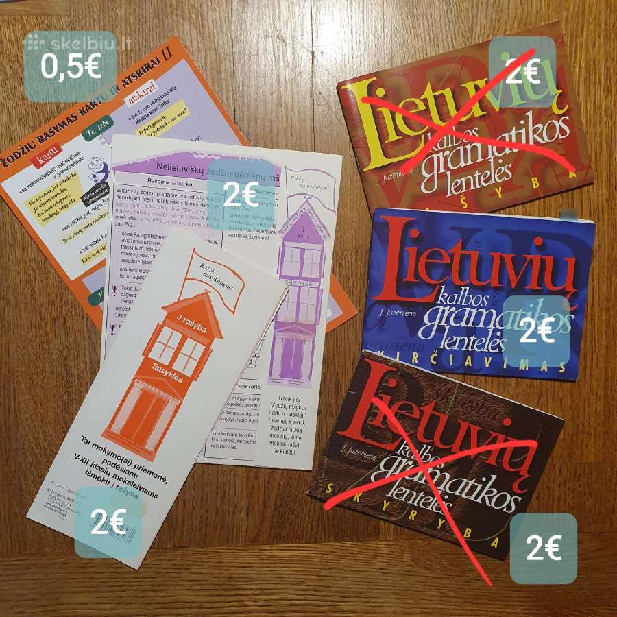 Vadovėliai, atlasai, atmintukai, žinynai 9 klasei - nuotraukos Nr. 4