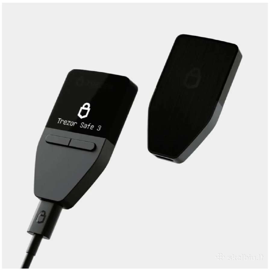 Naujas Trezor safe 3