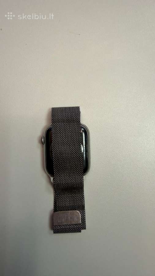Apple Watch 6 44mm Stainless Steel, Milanese Loop - nuotraukos Nr. 2