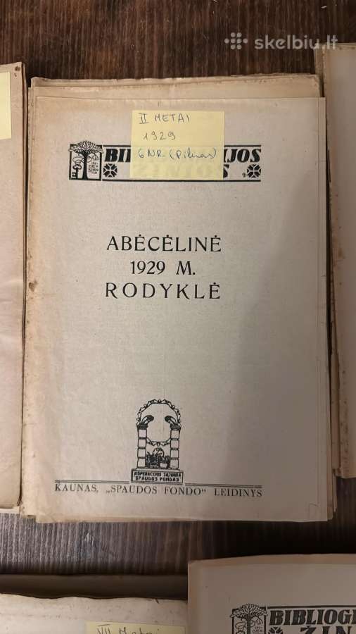 Bibliografijos žinios 1928-1943 - nuotraukos Nr. 2