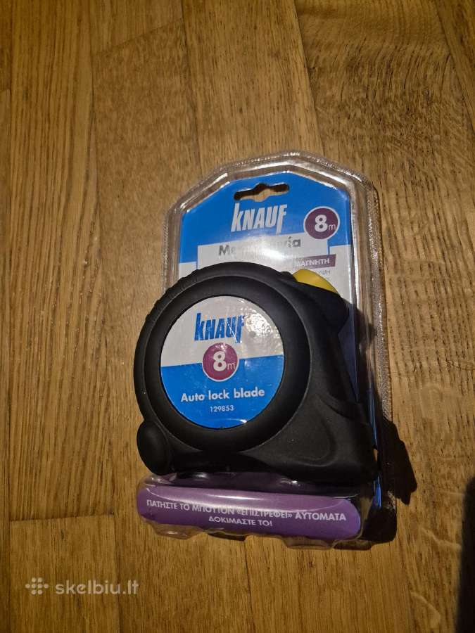Ruletė 8 m Auto lock blade