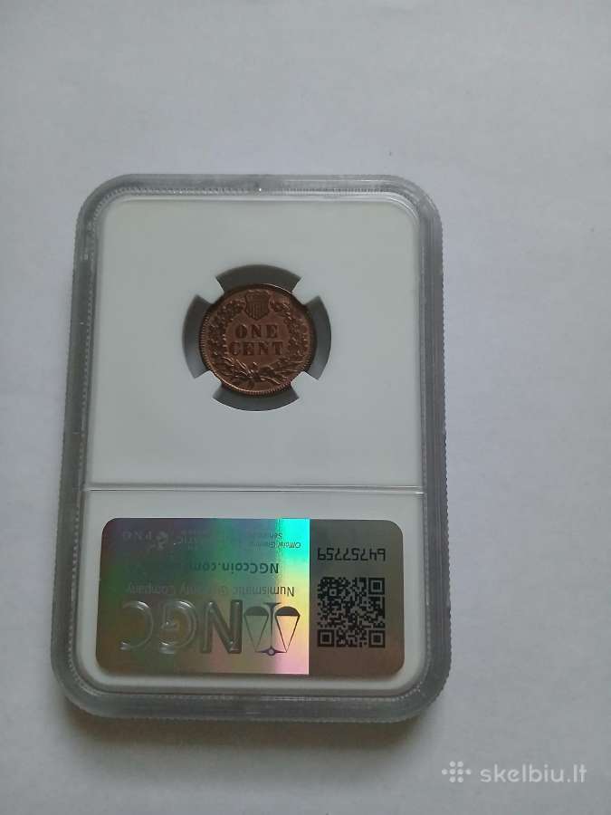 JAV 1882 Indian 1 c Ngc - nuotraukos Nr. 2