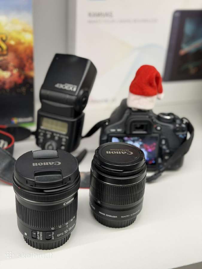Canon 600d su priedais - nuotraukos Nr. 5