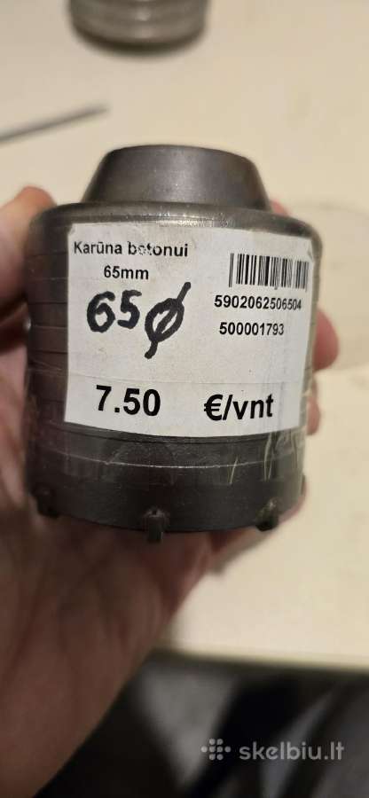 Grezimo karunos betonui - nuotraukos Nr. 3