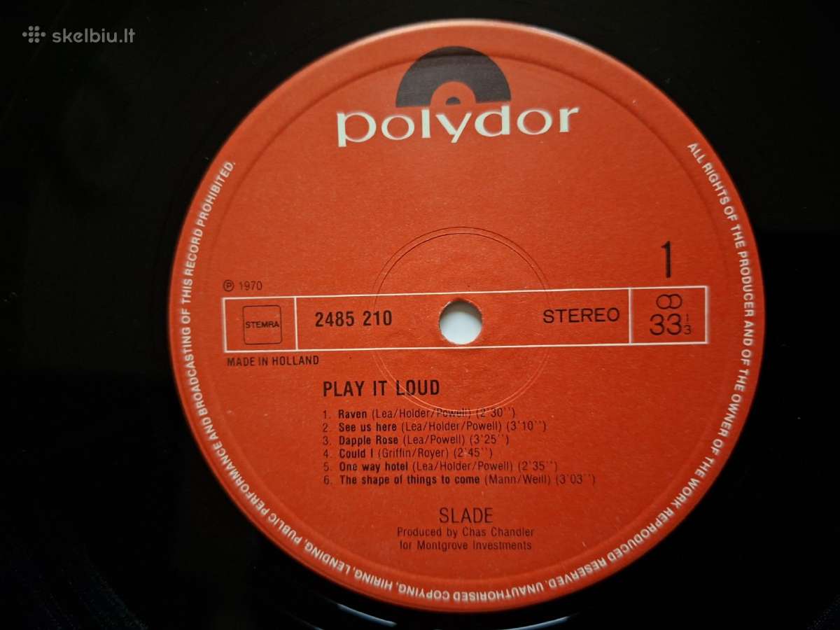 Slade 1970 “Play IT Loud - nuotraukos Nr. 3