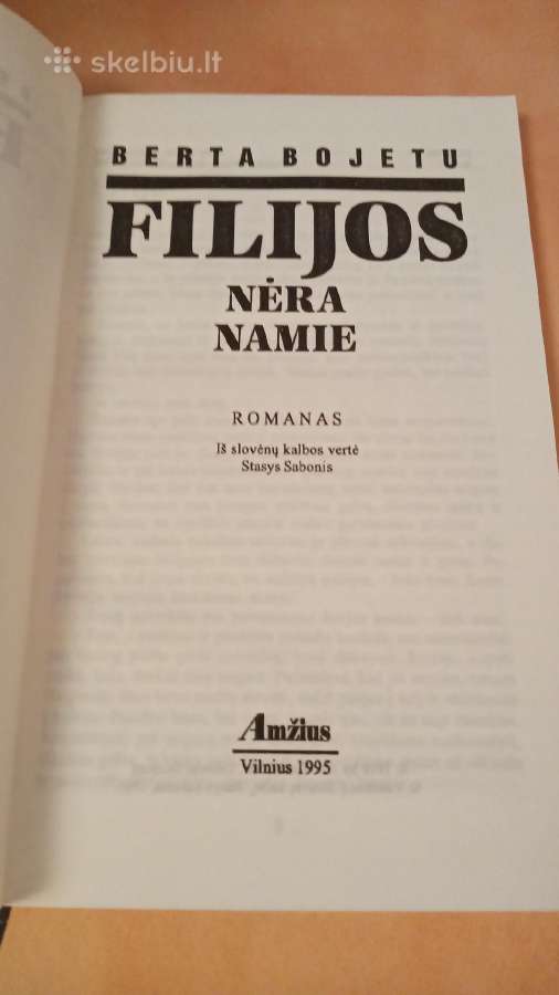 Filijos nėra namie - nuotraukos Nr. 2