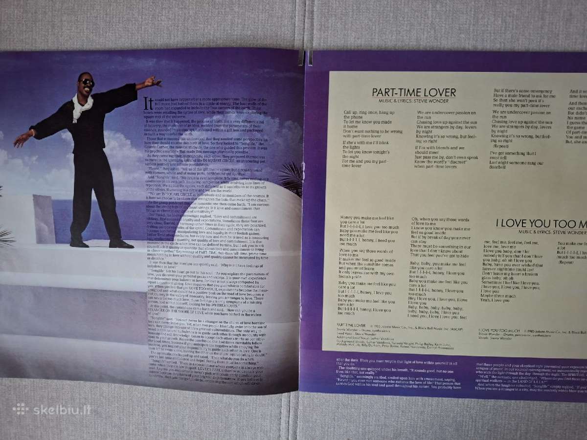 Stevie Wonder 1985 “In Square Circle - nuotraukos Nr. 5