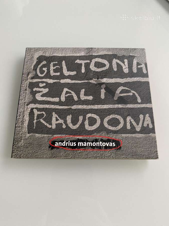 Andrius Mamontovas - Geltona Žalia Raudona CD