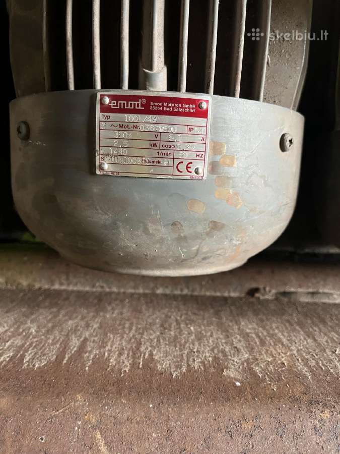 Parduodu elektros variklius 2,5 kw, 3 kw, 4/6 kw - nuotraukos Nr. 2