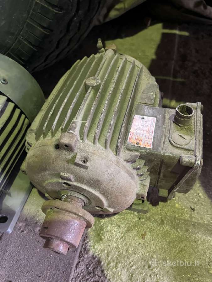 Parduodu elektros variklius 2,5 kw, 3 kw, 4/6 kw - nuotraukos Nr. 10