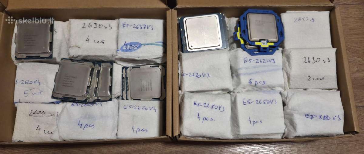 Cpu Xeon Gold, Epyc 7702p ir kt. -58vnt. už 180eur - nuotraukos Nr. 5