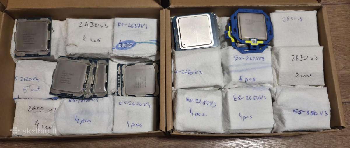 E5-2699v4, Cpu Xeon Gold ir kt. -47vnt. už 150eur - nuotraukos Nr. 4