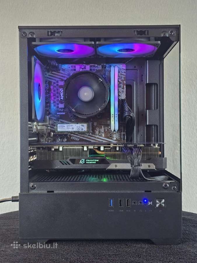 Naujas kompiuteris Ryzen 5 5500 Rx 5700xt 16ram - nuotraukos Nr. 3