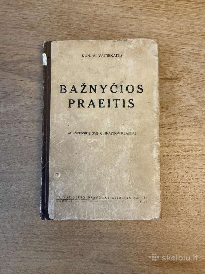 Bažnyčios praeitis 1938 m.