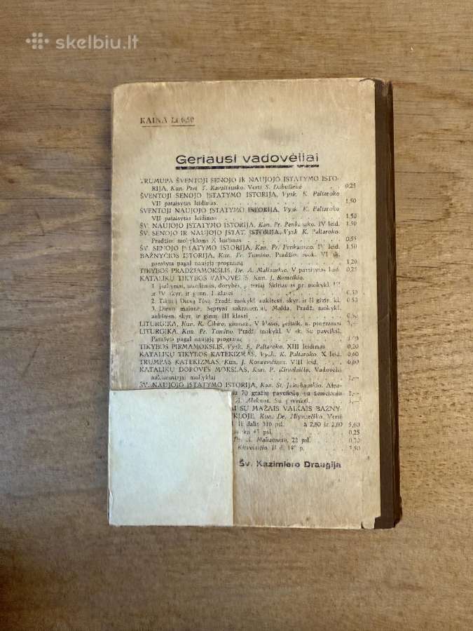 Bažnyčios praeitis 1938 - nuotraukos Nr. 15