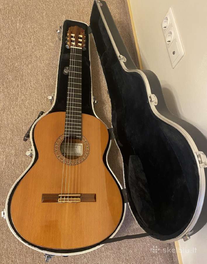 Klasikinė gitara Alhambra 4p su pajungimu + dėklas - nuotraukos Nr. 13