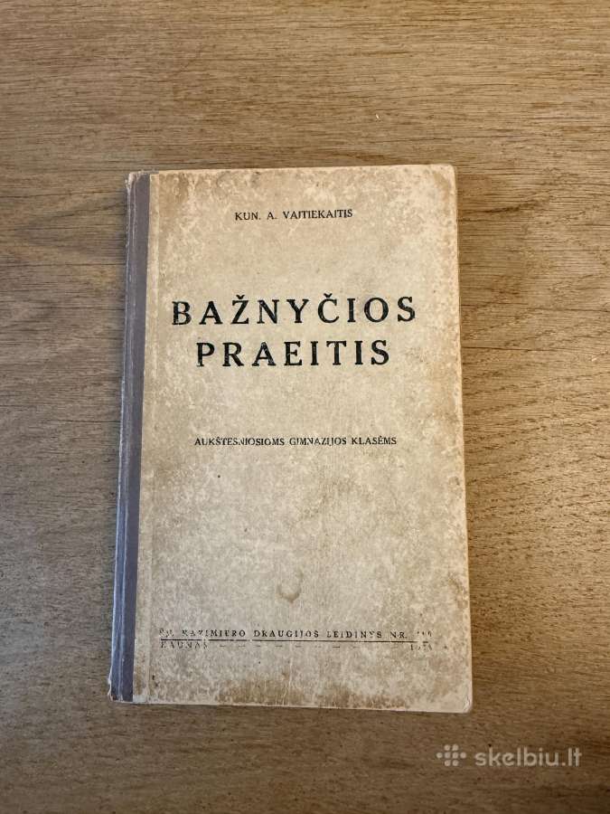 Bažnyčios praeitis 1938