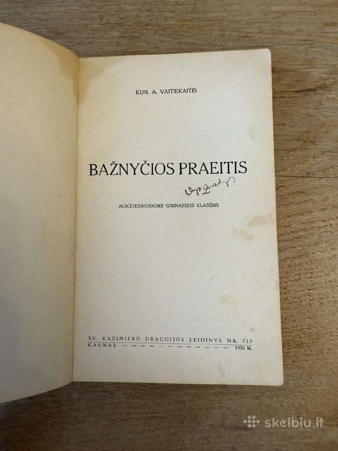 Bažnyčios praeitis 1938 - nuotraukos Nr. 2