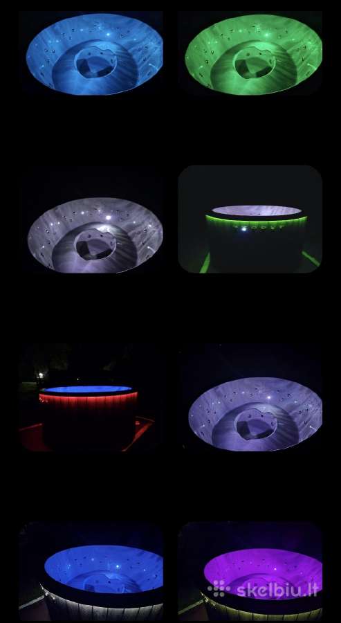 Mobilus kubilas ir mobili pirtis su jacuzzi ir LED - nuotraukos Nr. 8