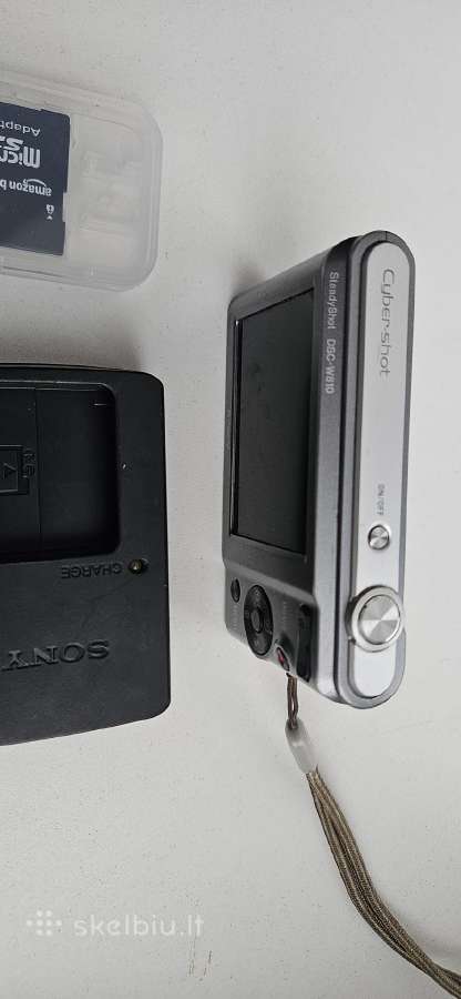 Sony Skaitmenine Kamera Dsc-w810 Battery,charger - nuotraukos Nr. 3