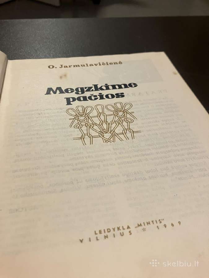 Sena knyga Megzkime pačios - nuotraukos Nr. 2